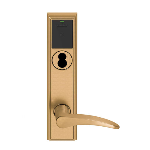 Wireless Mortise Lock Satin Bronze Clear Coated