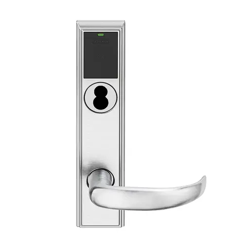 Wireless Mortise Lock Bright Chrome