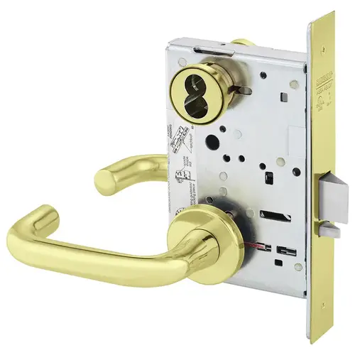 Manufacturing Mortise Lock Bright Brass