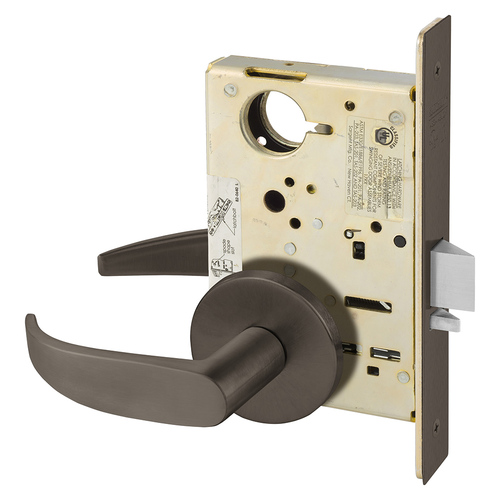 Manufacturing Mortise Lock Dark Oxidized Bronze