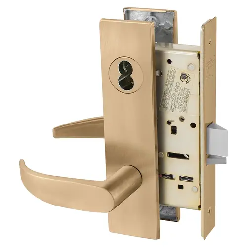 Manufacturing Mortise Lock Satin Bronze Clear Coated