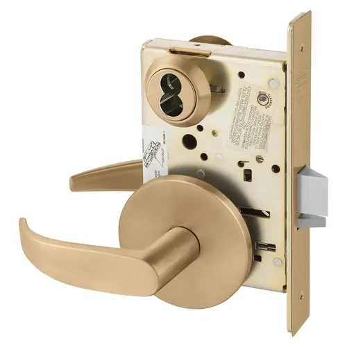 Manufacturing Mortise Lock Satin Bronze Clear Coated