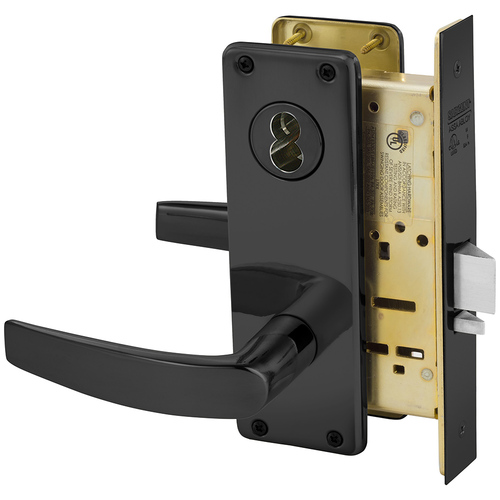 Manufacturing Mortise Lock Dark Oxidized Statuary Bronze Clear Coated