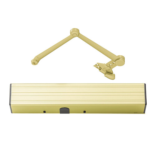 Door Operators Satin Brass