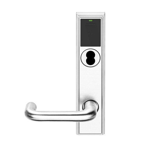 Wireless Mortise Lock Bright Chrome