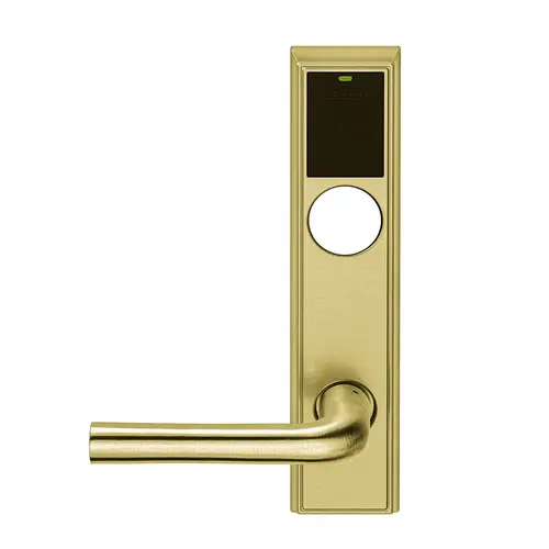 Wireless Mortise Lock Satin Brass