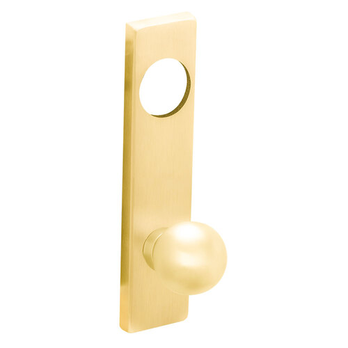 Trim Set with 42 Knob L Escutcheon for a L9050, L9453, L9456, or L9473 Bright Brass Finish