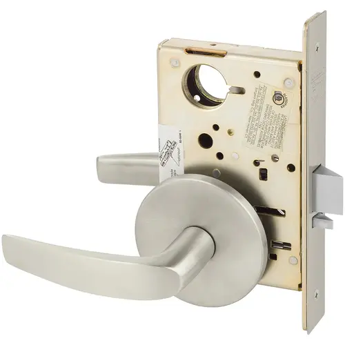 Manufacturing Mortise Lock Satin Nickel Plated Clear Coated