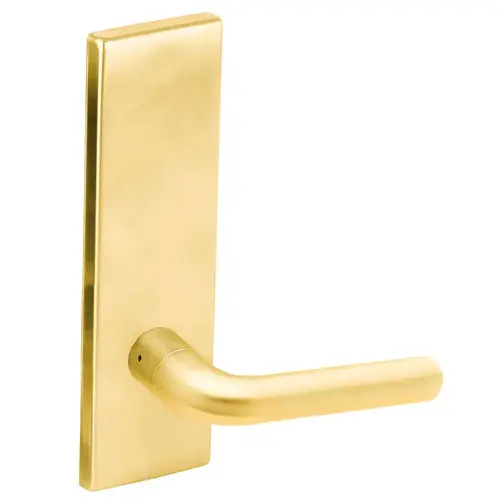 Lock Mortise Trim Set Bright Brass