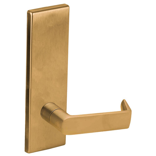 Lock Mortise Trim Set Satin Bronze Clear Coated