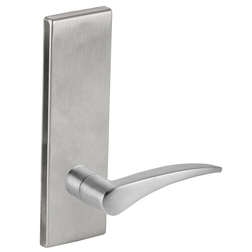 Lock Mortise Trim Set Satin Chrome