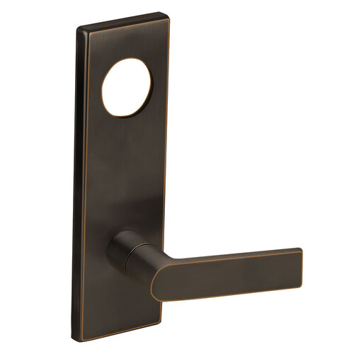 Lock Mortise Trim Set Aged Bronze