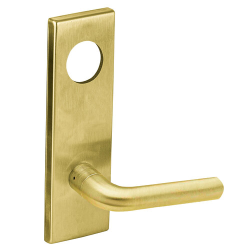 Lock Mortise Trim Set Satin Brass