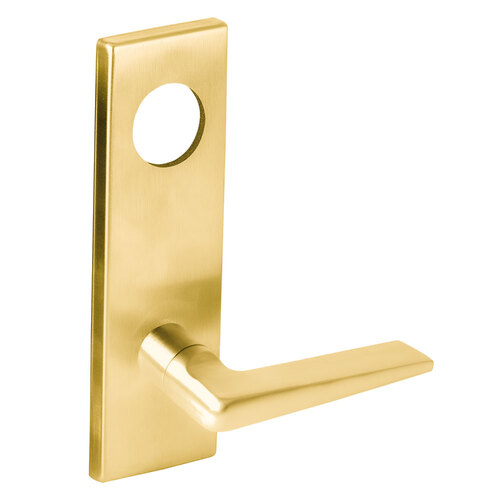 Lock Mortise Trim Set Bright Brass