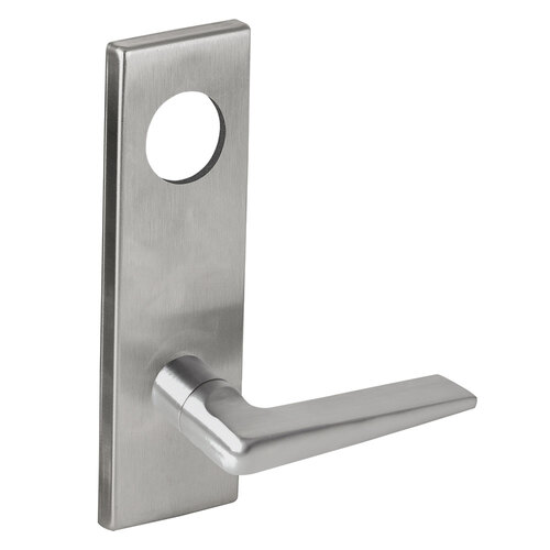 Lock Mortise Trim Set Satin Chrome