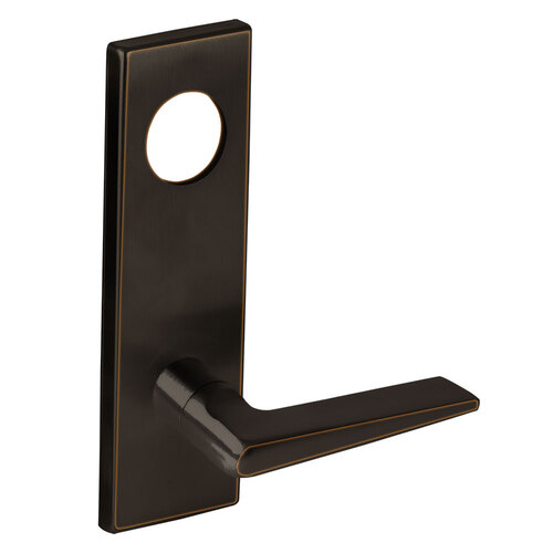 Lock Mortise Trim Set Aged Bronze