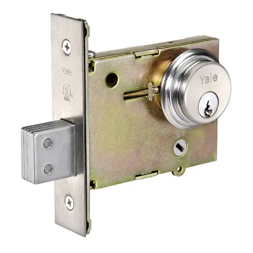 Deadlock Satin Stainless Steel