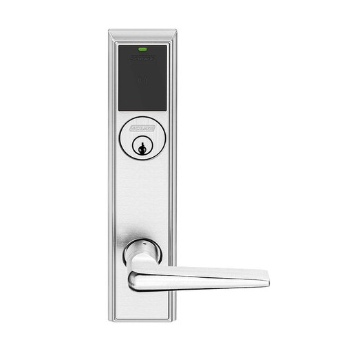 Wireless Mortise Lock Bright Chrome