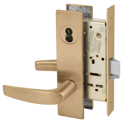 Manufacturing Mortise Lock Satin Bronze Clear Coated