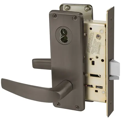 Manufacturing Mortise Lock Dark Oxidized Bronze