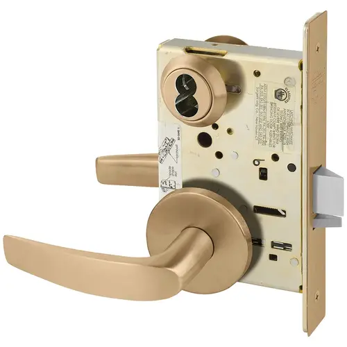 Manufacturing Mortise Lock Satin Bronze Clear Coated