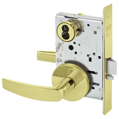 Manufacturing Mortise Lock Bright Brass