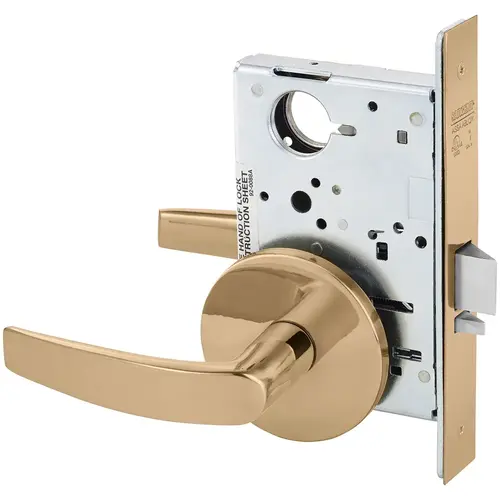 Manufacturing Mortise Lock Bright Bronze Clear Coated