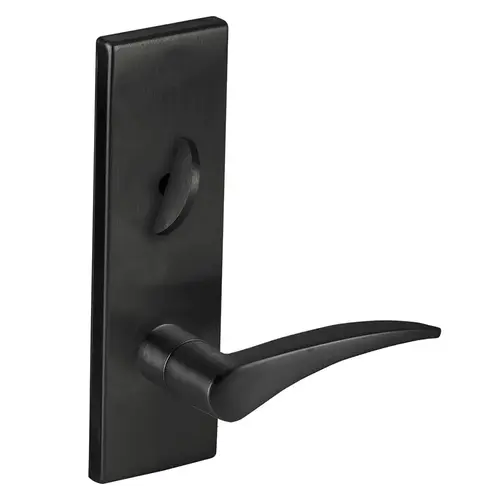 Mortise Trim Pack Only Flat Black Coated