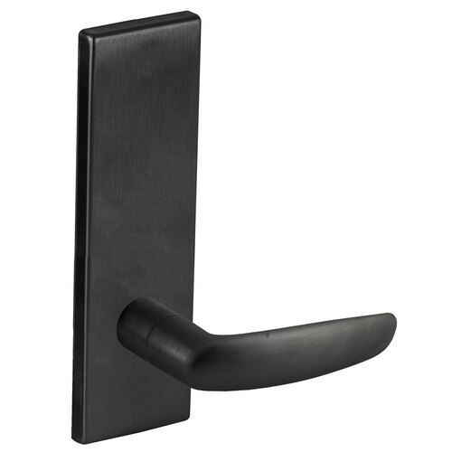 Mortise Trim Pack Only Flat Black Coated