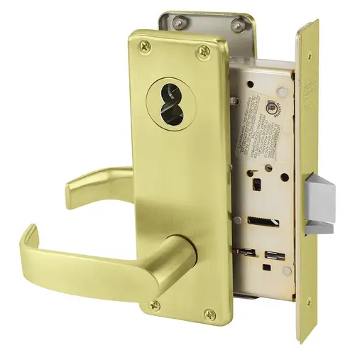 Manufacturing Mortise Lock Satin Brass