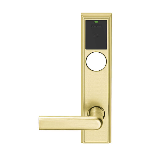 Wireless Mortise Lock Satin Brass