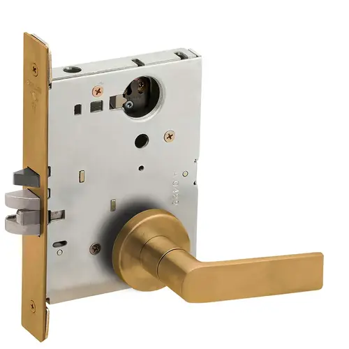 Mortise Lock Satin Bronze Clear Coated