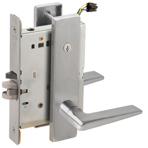 Electric Mortise Lock Satin Stainless Steel