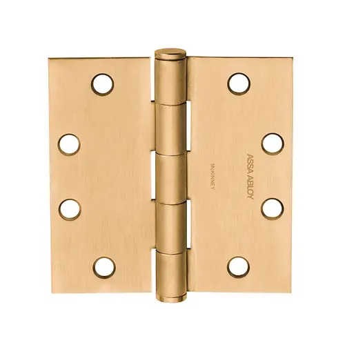 Hinges Satin Bronze Clear Coated