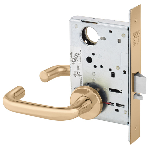 Manufacturing Mortise Lock Bright Bronze Clear Coated