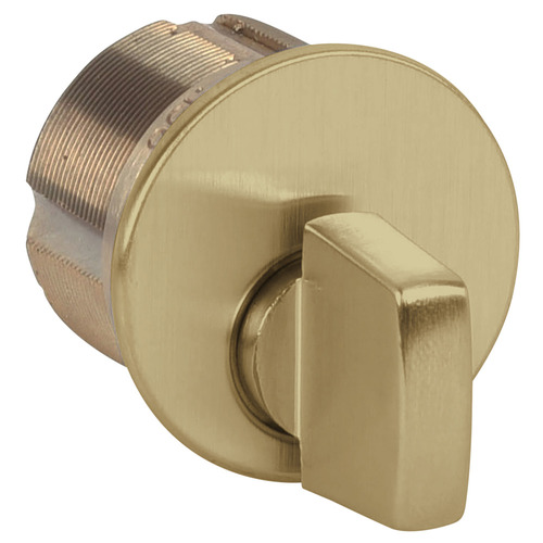 Kaba Ilco 7161TK2-05 Mortise Cylinder Satin Brass Blackened Satin Relieved Clear Coated
