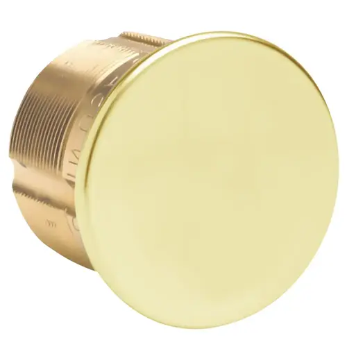 Mortise Cylinder Bright Brass