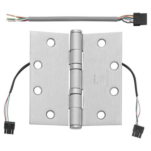 Electrified Hinges Satin Chrome