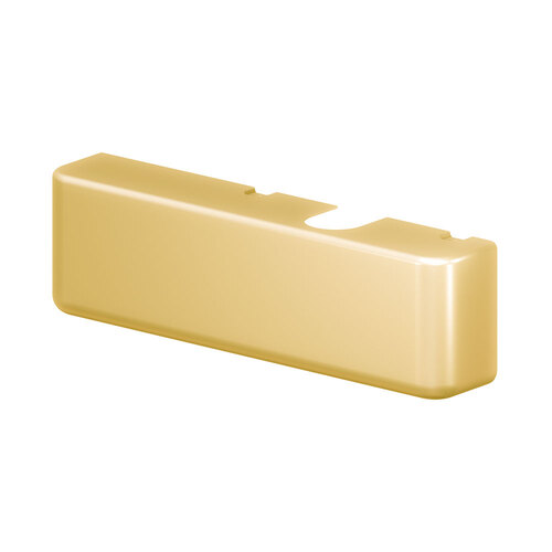 Door Closer Covers Bright Brass