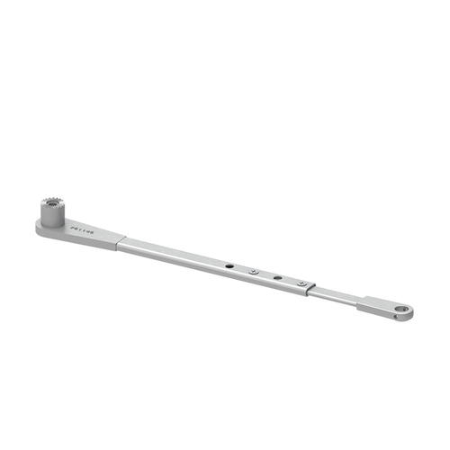 Door Closer Arms Satin Aluminum Clear Anodized