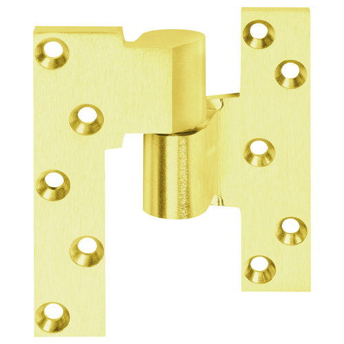 3/4 Offset Intermediate Pivot, Right Hand, Bright Brass