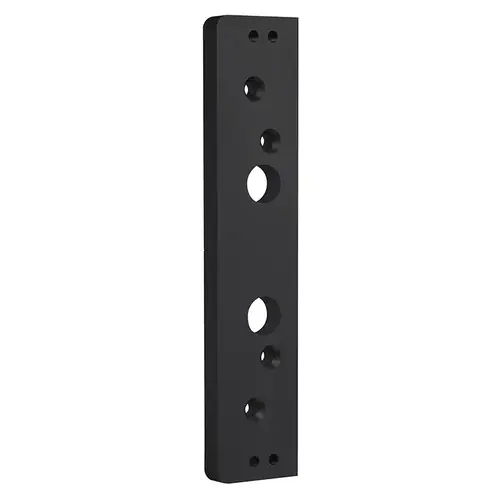 9000 Series 1/2" Aluminum Spacer Bracket, for Surface Mount Electric Strikes, BSP Black Suede Powder Coat