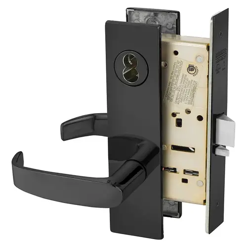 Manufacturing Mortise Lock Dark Oxidized Statuary Bronze Clear Coated