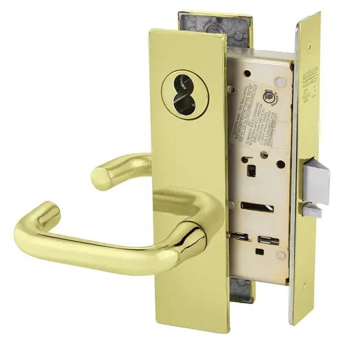 Manufacturing Mortise Lock Bright Brass