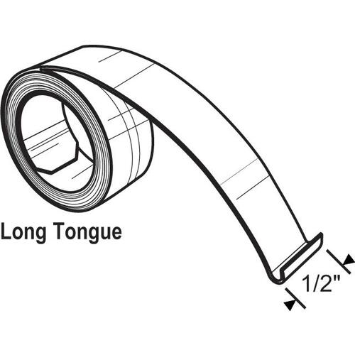 1/2" Hook Coil Spring 6.5LBS STAMPED DL LONG TONGUE