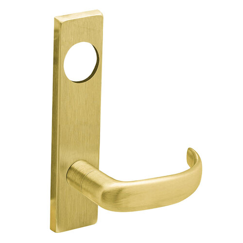 Trim Set with 17 Lever L Escutcheon for a L9050, L9453, L9456, or L9473 Satin Brass Finish