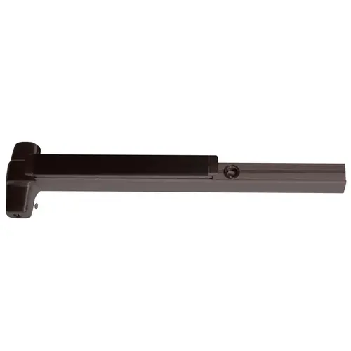 Surface Vertical Rod Exit Device Dark Bronze Anodized Aluminum
