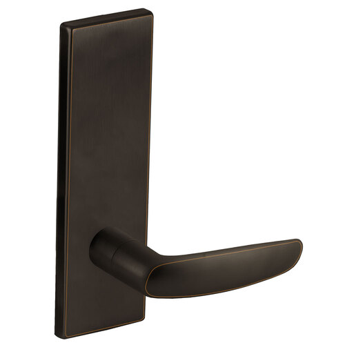 Lock Mortise Trim Set Aged Bronze