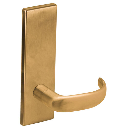 Lock Mortise Trim Set Satin Bronze Clear Coated