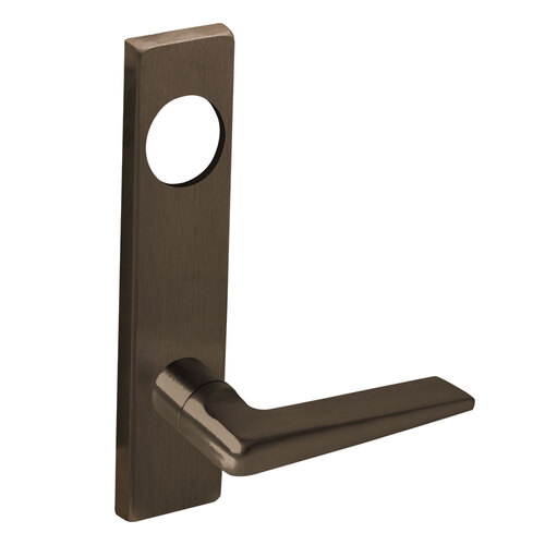 Lock Mortise Trim Set Dark Oxidized Satin Bronze Oil Rubbed